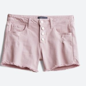 Just USA Myra Mid Rise Button Fly Shorts size 8